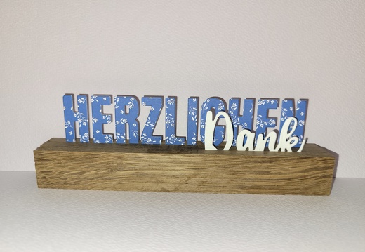 Herzlichen Dank 
