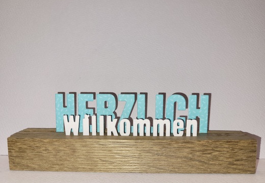 Herzlich Willkommen 